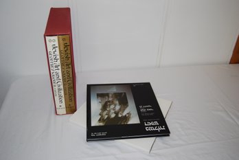 Box Set Of 2 Jewish Art And Civilization Books And Scrolls Of Fire