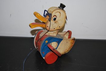 Vintage 1950's Wood Doodle By Fisher Price Toys