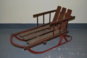 Vintage Small Childs Sled