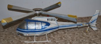 Vintage Folk Art Helicopter