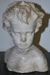 Vintage Bust Of Child/cherub