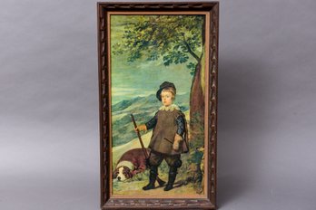 Framed Print Of Prince Balthasar Carlos In Hunting Dress