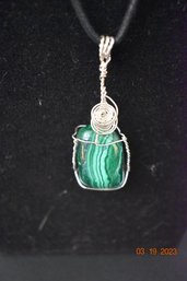 Malachite Necklace - Brand New And Hand Crafted