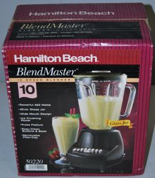 New Hamilton Beach Blendmaster 10 Speed Blender