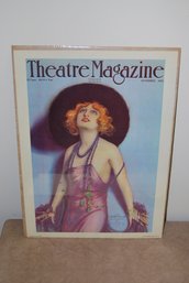 Vintage 1974 Theatre Magazine Poster.