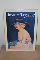 Vintage 1974  Theater Magazine Poster.