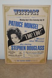 Vintage Westport Country Playhouse Poster