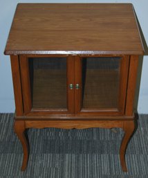 Small Two Door Display Cabinet/ Side Table