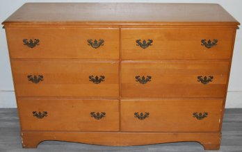 Vintage Six Drawer Dresser