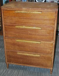 1960-70's Retro Four Drawer Dresser