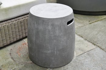 Concrete Garden Stool / Side Table With Handles