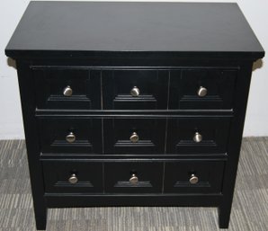 Small Chest Of Drawers/nightstand With Two Plugs For Electronics