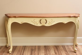 Ethan Allen Country French Provence Console / Sofa Table