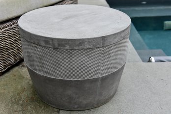 Restoration Hardware Cosimo Round Side Table (1 Of 2)