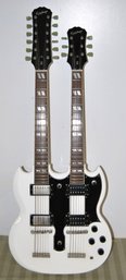 Epiphone Limited Edition G-1275 Custom Double Neck Electric Guitar.