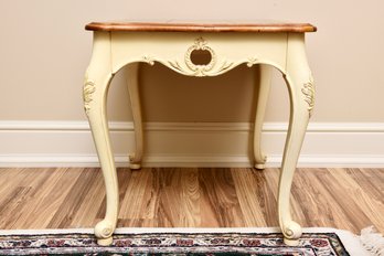 Ethan Allen Country French Provence Side Table