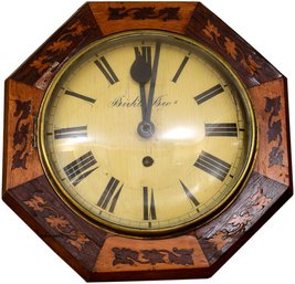 Antique Birkle Bro's Wall Clock