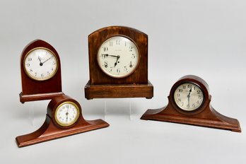 Mahogany Mantle Clocks By Seth Thomas And Waltham
