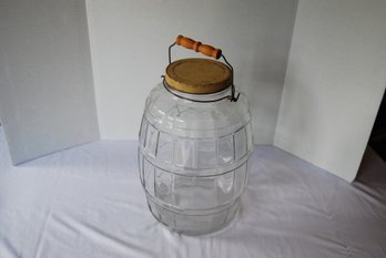 Large Glass Canister