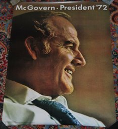 Vintage 1972 George McGovern Campaign Poster