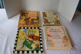 Set Of 4 Children's Classic Fairytale Books