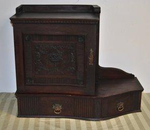 Antique Gentlemen's Dresser Topper.