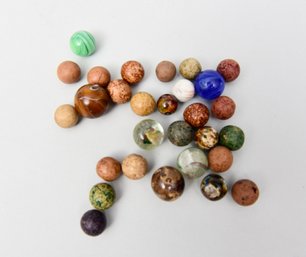 Collection Of Antique Marbles