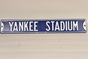 Yankee Stadium Metal Wall Sign