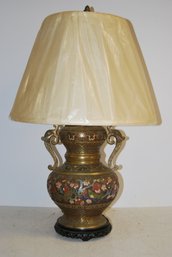 Vintage Brass Oriental Lamp