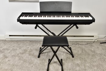 Yamaha Digital Piano P-105 With Stand And Bench