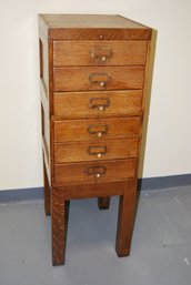 Very Cool Vintage Filing Cabinet