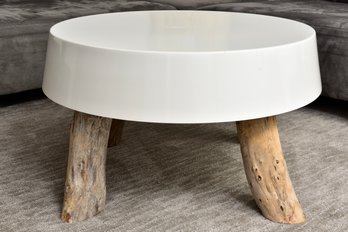 Table With Wooden Legs