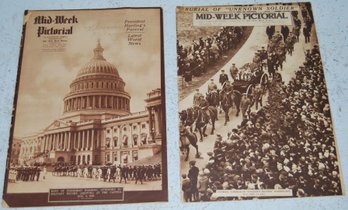 Two Issues Of Mid-week Pictorial