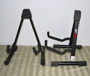 Pair Of Proline A-frame Acrostic Guitar Stands