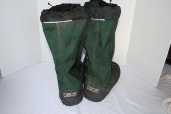 Neos Over Shoes Dark Green Size Large