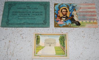 Small Antique And Vintage Lot Of Souvenir Postcards.