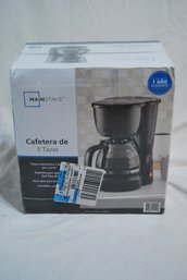 Mainstays 5 Cup Coffee Maker