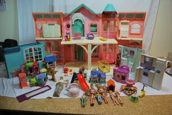 Various Dollhouse Toys And Accessories