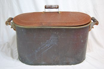 Vintage Copper Ice Chest