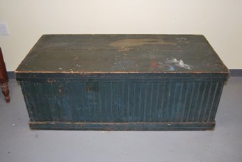 Large Antique Distressed Storage Chest