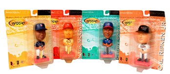 NEW! Set Of Four Premier Edition Bobbing Heads Of Your Favorite Major League Baseball Stars