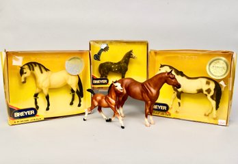 Collection Of Five Breyer Commemorative Edition Horse Figurines