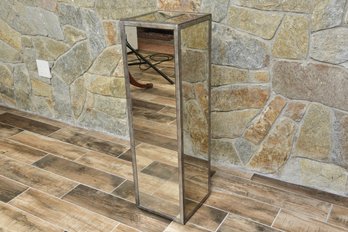 Mirrored Pedestal Display Stand