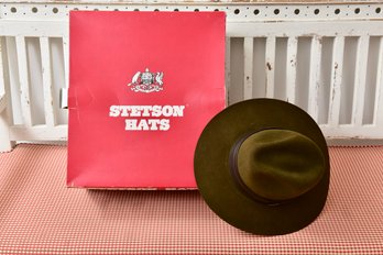 The Gun Club By Stetson Hat In Original Box (Size 59-7 3/8)