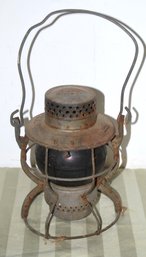Early 1900's New York Central System Railroad Lantern Made By Dietz