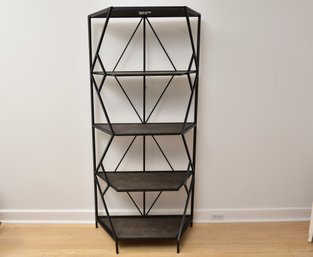 Five Shelf Folding Bookcase / Display Stand