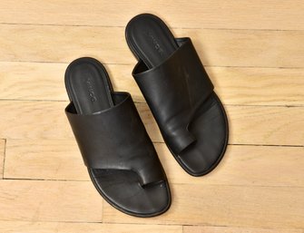 Vince Edris Leather Slide Sandals (Size 7)