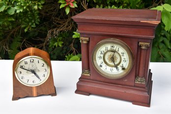 Clocks By Ingraham And National Self Winding Clock Company