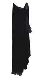 NWT! Ralph Lauren Black Label Silk Velvet Evening Cocktail Dress (size 4)