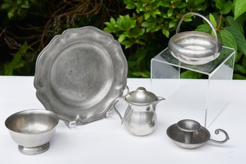 Collection Of Pewter